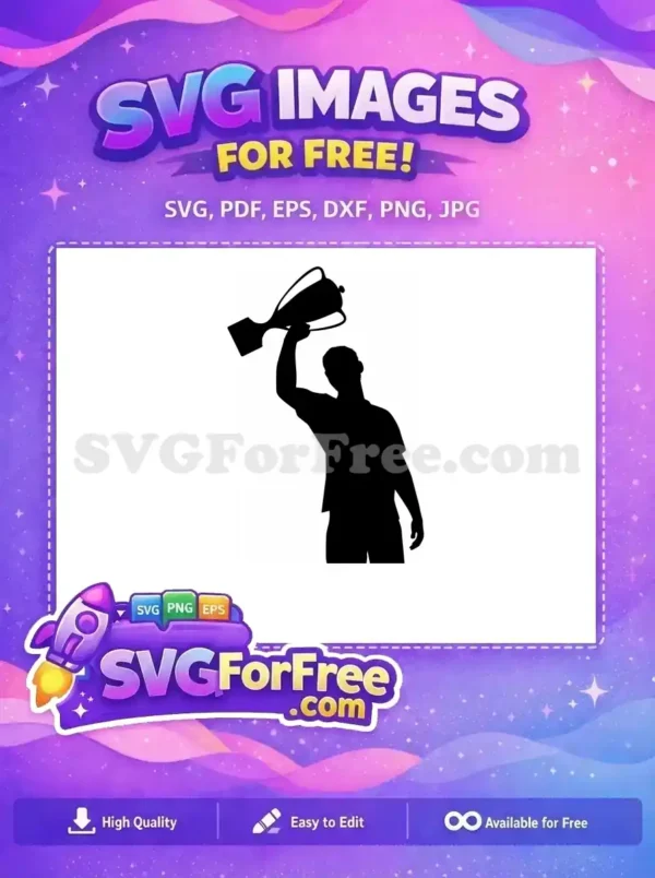 Free Silhouette Trophy Free Award Ceremony Free SVG