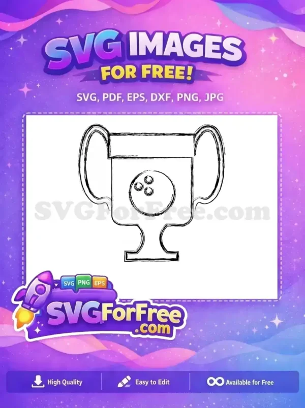 Free Bowling Ball Free Sports Silhouette Trophy Free SVG Free Bowling Ball Free Sports Silhouette Trophy Free SVG