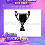 Free Victory Award Free Silhouette Competition Free SVG - Instant Download