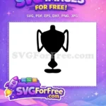 Free Simple Handles Free Victory Award Silhouette Free SVG - Instant Download