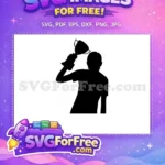 Free Victory Cup Free Award Silhouette Event Free SVG - Instant Download