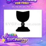 Free Simple Shape Free Silhouette Award Free SVG - Instant Download