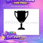 Free Golden Cup Free Victory Award Trophy Free SVG - Instant Download