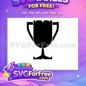 Free Achievement Free Victory Trophy Silhouette Free SVG