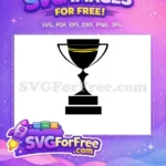 Free Golden Award Free Silhouette Trophy Free SVG - Instant Download