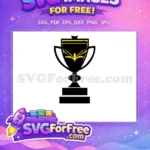 Free Golden Cup Free Victory Award Silhouette Free SVG 1 - Instant Download