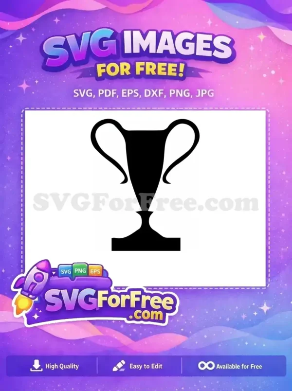 Free Silhouette Award Free Celebration Trophy Free SVG 1 Free Silhouette Award Free Celebration Trophy Free SVG 1