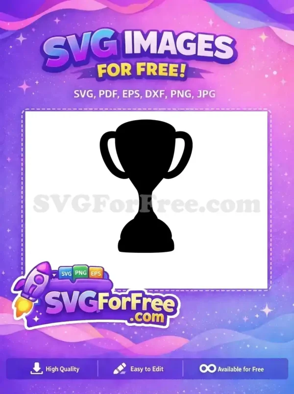 Free Black Silhouette Free Achievement Award Competition Free SVG