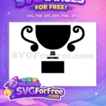 Free Elegant Handles Free Black Base Trophy Free SVG - Instant Download
