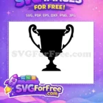 Free Silhouette Trophy Free Ornate Handles Award Free SVG - Instant Download