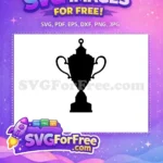 Free Ornate Handles Free Trophy Silhouette Award Free SVG 2 - Instant Download