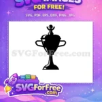 Free Simple Handles Free Silhouette Award First Free SVG - Instant Download