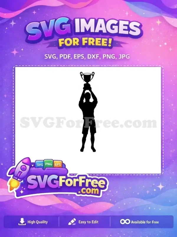 Free Ornate Handle Free Silhouette 1 Trophy Free SVG