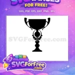 Free Ornate Trophy Free Silhouette Award Ceremony Free SVG - Instant Download