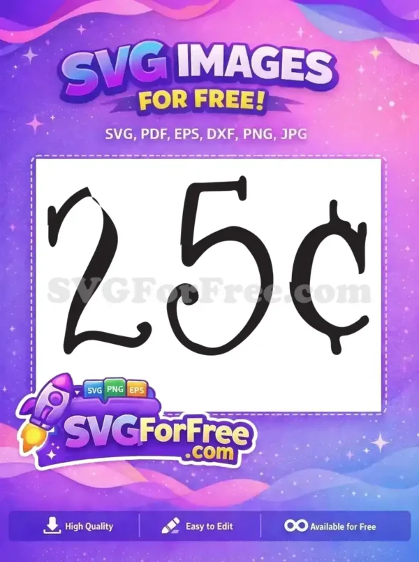 Free Twenty-Five Cent Free Price Truly Seltzer Free SVG