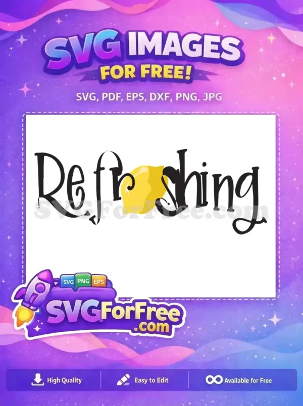 Free Refreshing Lemon Free Truly Seltzer Free SVG Free Refreshing Lemon Free Truly Seltzer Free SVG