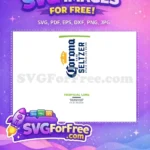 Free Tropical Lime Free Corona Hard Seltzer Can Free SVG - Instant Download