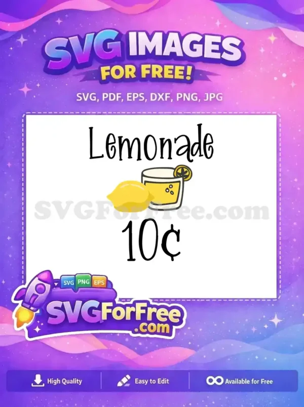 Free Lemon Slice Free Lemonade Glass Truly Seltzer Free SVG