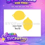 Free Yellow Lemon Slice Free Banner Truly Seltzer Free SVG - Instant Download