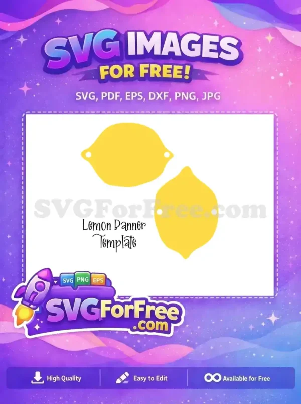 Free Yellow Lemon Slice Free Banner Truly Seltzer Free SVG