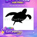 Free Turkey Dinner Free Turtle Thanksgiving Cute Free SVG - Instant Download
