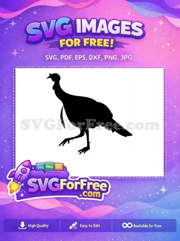 Free Thanksgiving Turkey Free Turtle Turkey and Turtle Free SVG 5