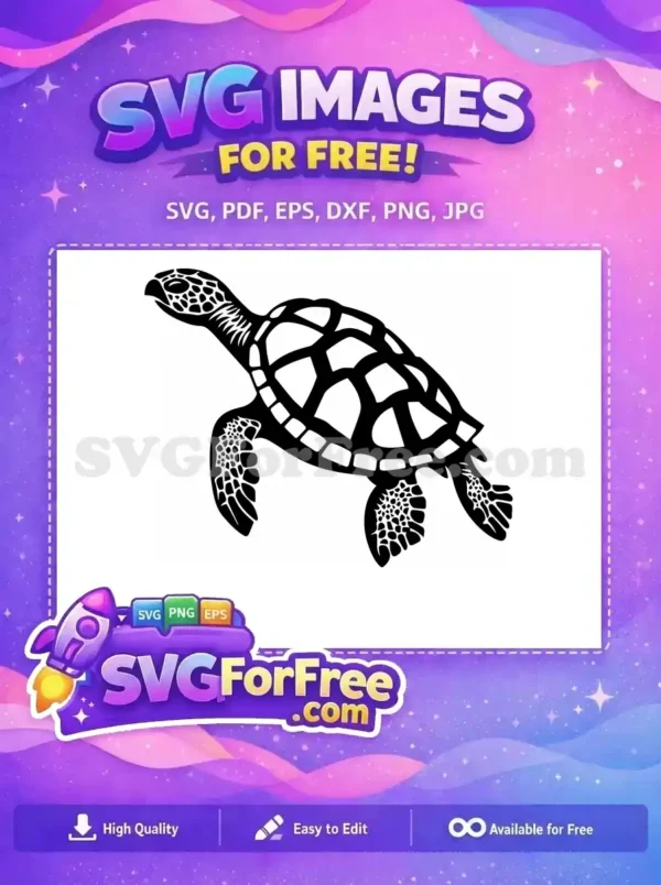 Free Turkey Silhouette Free Turtle Silhouette Thanksgiving Free SVG 1