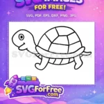 Free Turkey Detail Free Turtle Detail Thanksgiving Free SVG 7 - Instant Download