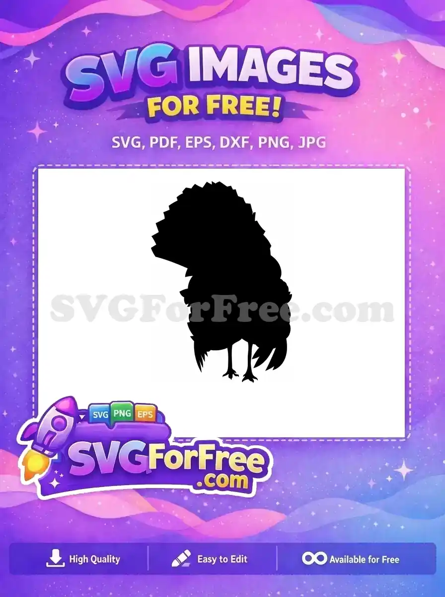 Free Turkey Detail Free Turtle Detail Thanksgiving Free SVG 8