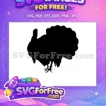 Free Thanksgiving Turkey Free Fall Turtle Autumn Free SVG - Instant Download