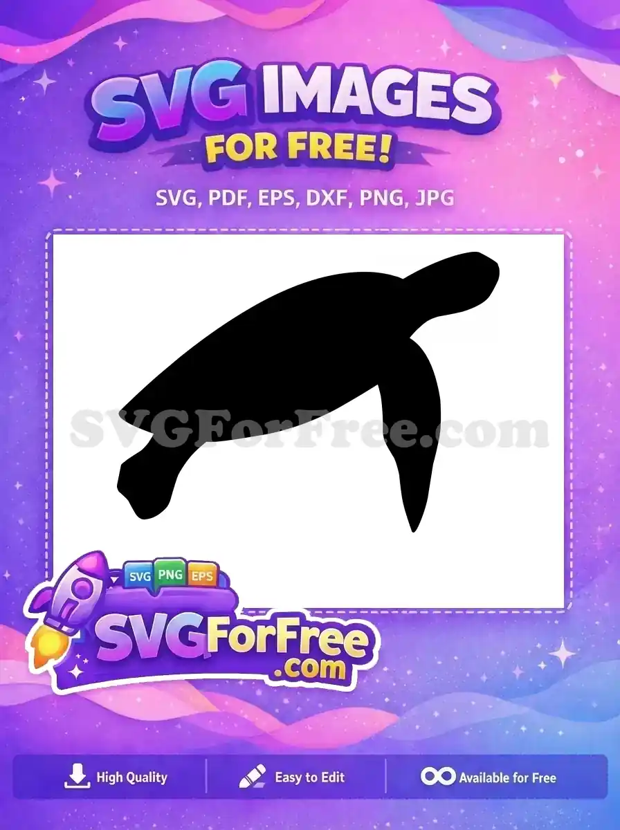 Free Silhouette Turtle Free Black Turtle Turkey Free SVG