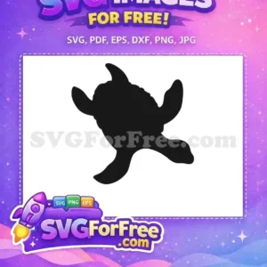 Free Black Silhouette Free Sea Turtle Swimming Free SVG Free Black Silhouette Free Sea Turtle Swimming Free SVG