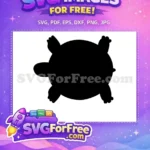 Free Simple Turtle Silhouette Free Number One Turkey Free SVG - Instant Download