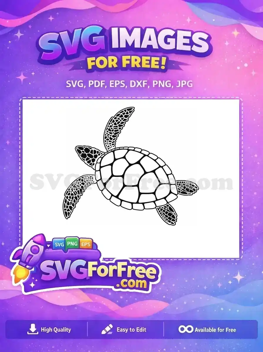 Free Sea Turtle Silhouette Free Ocean Turtle Turkey Free SVG