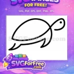 Free Thanksgiving Turkey Free Happy Turtle Turkey and Turtle Free SVG - Instant Download