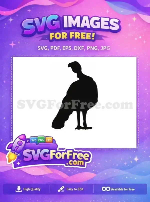 Free Silhouette Turkey Free Farm Thanksgiving Free SVG
