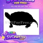 Free Turtle Silhouette Free Reptile Turkey and Turtle Free SVG - Instant Download