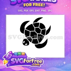 Free Black Turtle Mosaic Free Sea Animal Turkey Free SVG