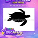 Free Thanksgiving Turkey Free Turtle Funny Movie Free SVG 1 - Instant Download