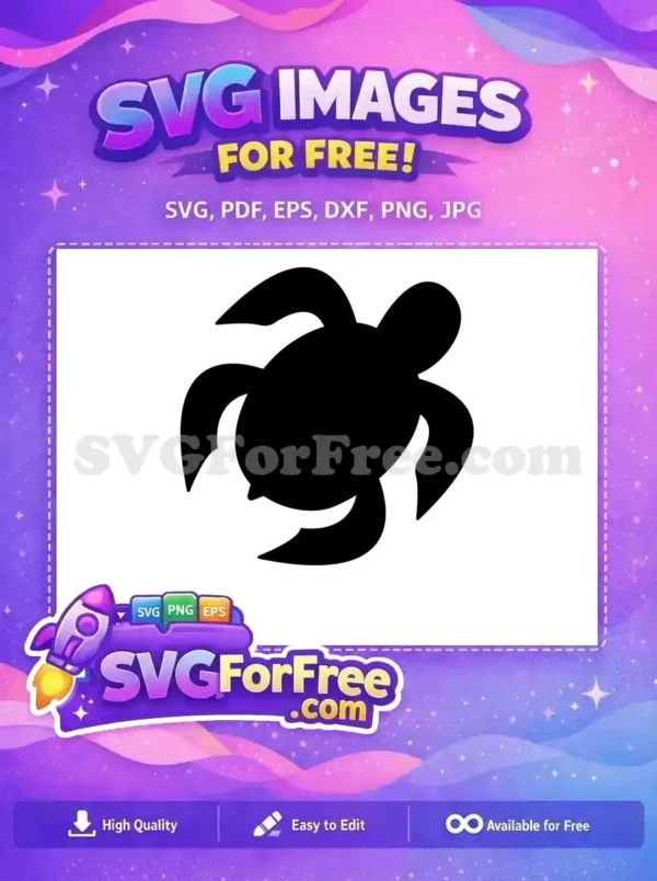 Free Turtle Silhouette Free Sea Animal Turkey Free SVG 11
