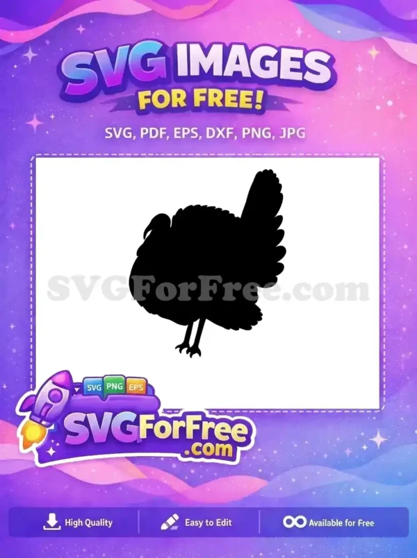 Free Silhouette Turkey Free Farm Animal Thanksgiving Free SVG 2 Free Silhouette Turkey Free Farm Animal Thanksgiving Free SVG 2
