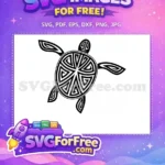 Free Cartoon Turkey Free Turtle Thanksgiving Free SVG 2 - Instant Download