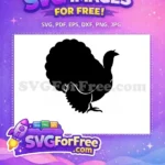 Free Cartoon Turkey Free Turtle Thanksgiving Celebration Free SVG - Instant Download