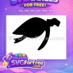 Free Cute Turkey Free Turtle Thanksgiving Characters Free SVG - Instant Download