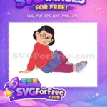 Free Angry Mei Lee Free Red Outfit Turning Red Free SVG - Instant Download