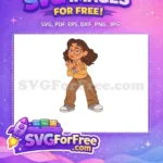Free Priya annoyed expression Free crossed arms Turning Red Free SVG - Instant Download