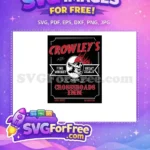 Free Crowley's Wolf Fire Hair Free Crossroads Inn Free SVG - Instant Download