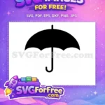 Free Umbrella Fashion Free Minimalist Character Movie Free SVG - Instant Download