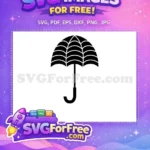 Free Classic Umbrella Free Elegant Design Weather Free SVG - Instant Download