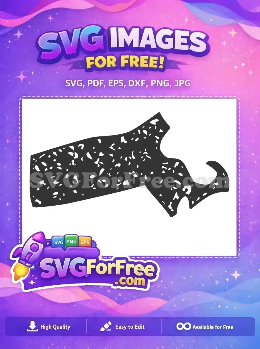 Free Massachusetts State Shape Free Silhouette USA Free SVG
